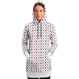 TL MONOGRAM LONGLINE HOODIE
