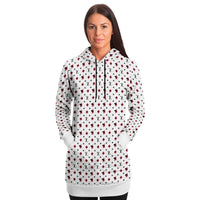 TL MONOGRAM LONGLINE HOODIE
