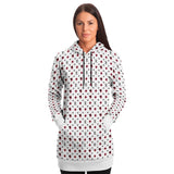 TL MONOGRAM LONGLINE HOODIE