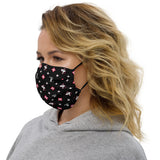 TL MONOGRAM FACEMASK (Black)