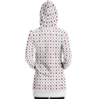 TL MONOGRAM LONGLINE HOODIE