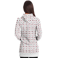 TL MONOGRAM LONGLINE HOODIE