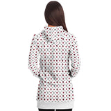 TL MONOGRAM LONGLINE HOODIE